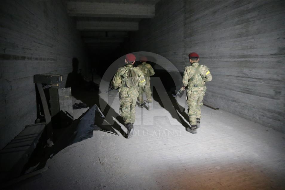 В Африне нашли большой подземный склад террористов YPG/PKK
