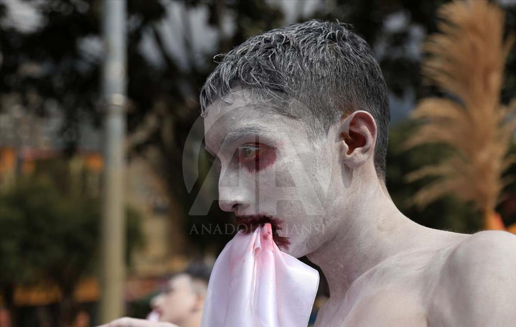 Así fue el desfile inaugural del Festival Iberoamericano de Teatro de Bogotá