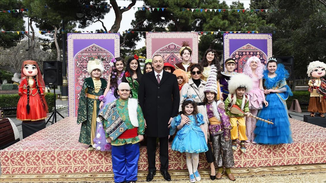 Ильхам Алиев принял участие в торжествах по случаю Новруза
