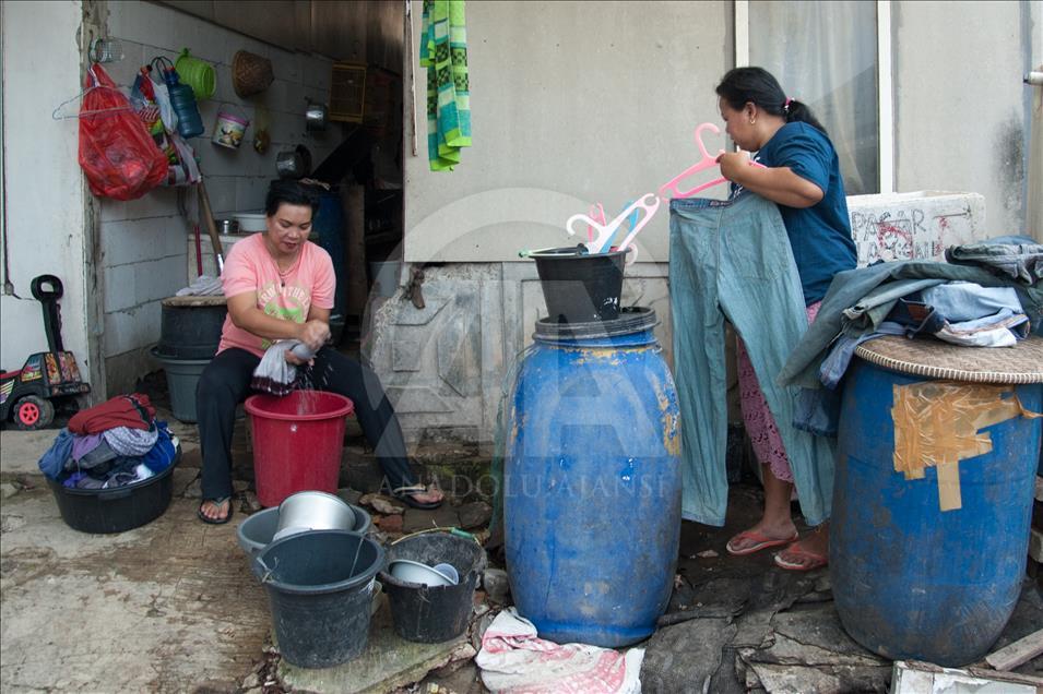 Bertahan dengan kondisi air di Jakarta