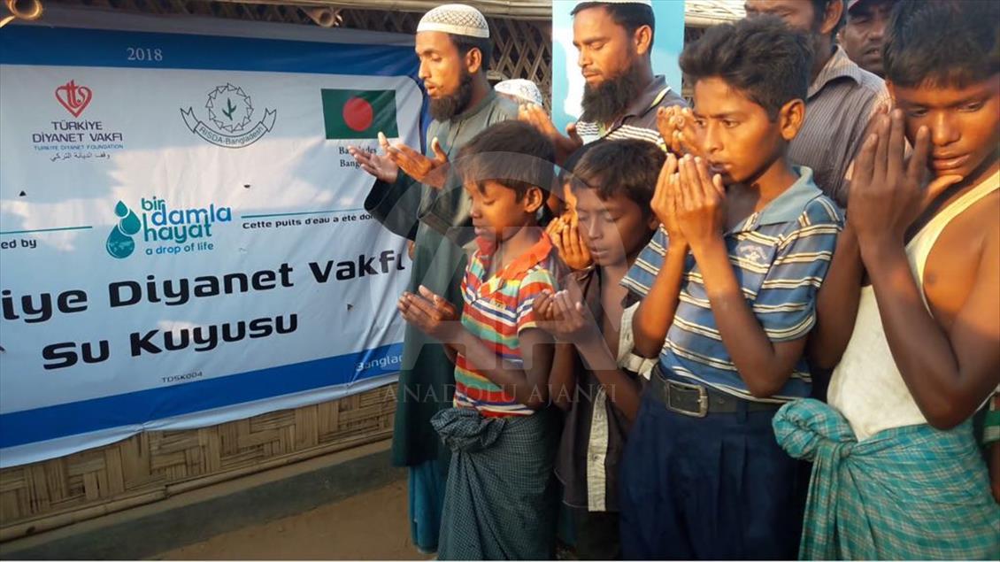 Turkish foundation opens water well in Bangladesh