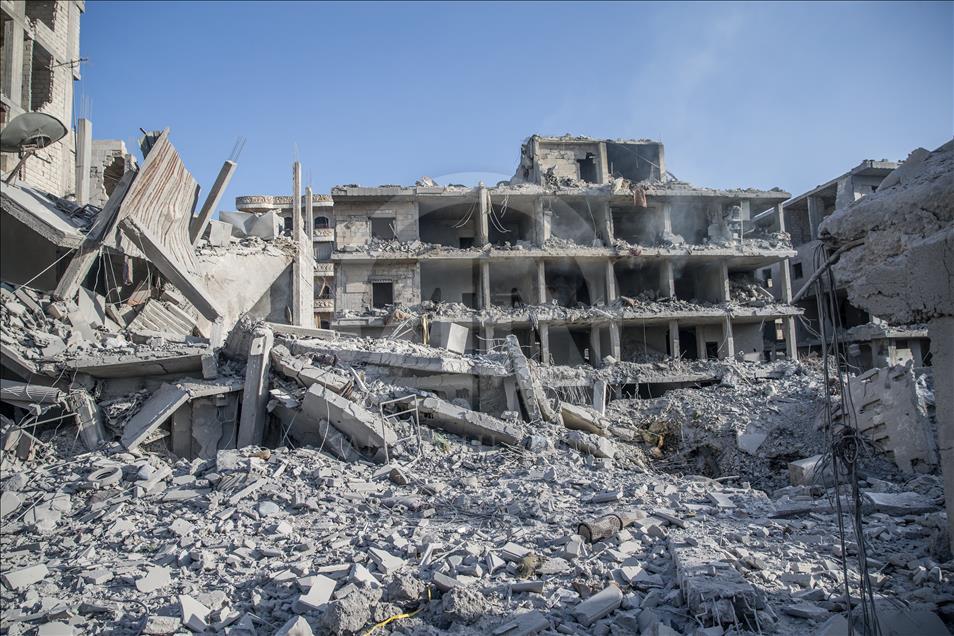 Afrin'de terör örgütünün tuzakladığı binada patlama: 11 ölü