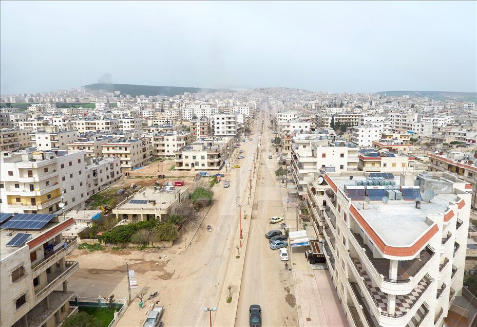 Afrin'de yaşam normale dönüyor