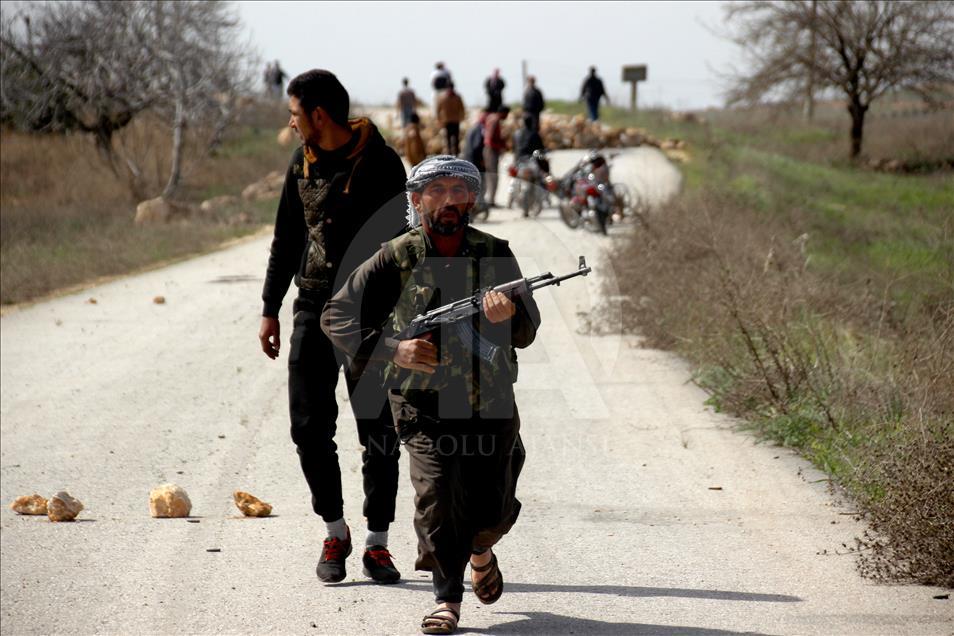 Ji Çiqlê Zeytûnê quwet hildan, YPG/PKK ji gundê xwe qewitandin
