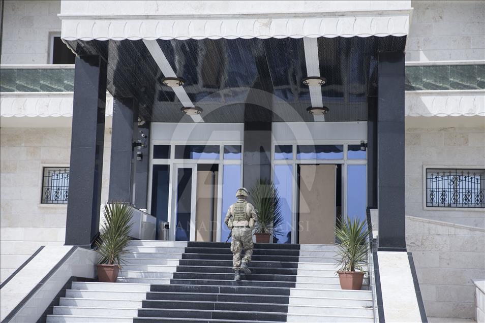 L’état des bâtiments à Afrin reflètent les précautions prises par la TSK