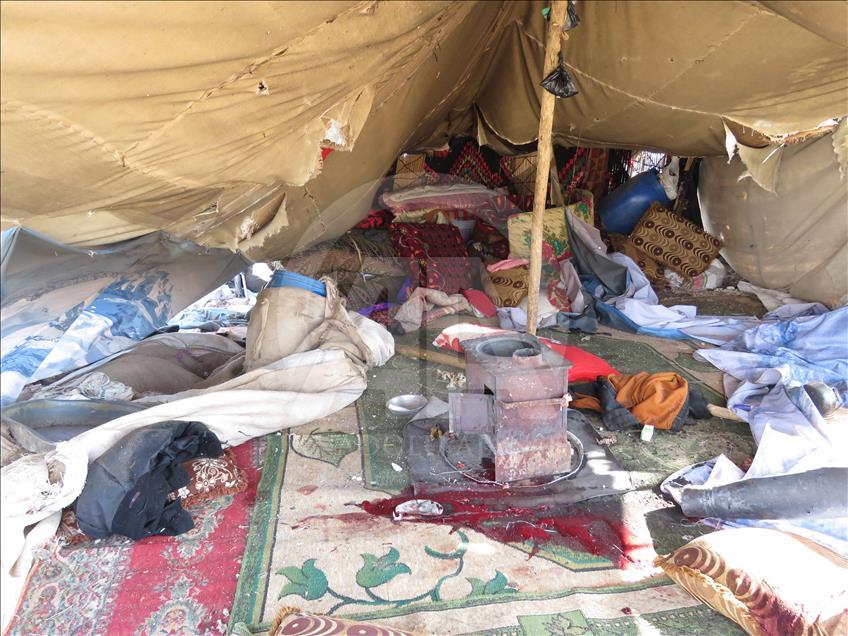 İdlib'deki sığınmacı kampına hava saldırısı: 10 ölü 
