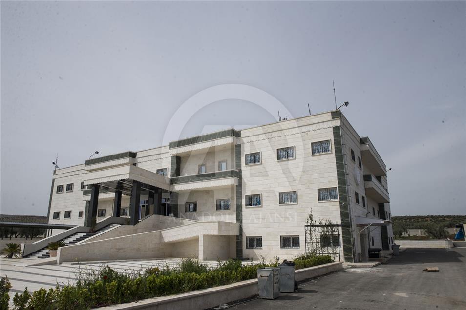 L’état des bâtiments à Afrin reflètent les précautions prises par la TSK