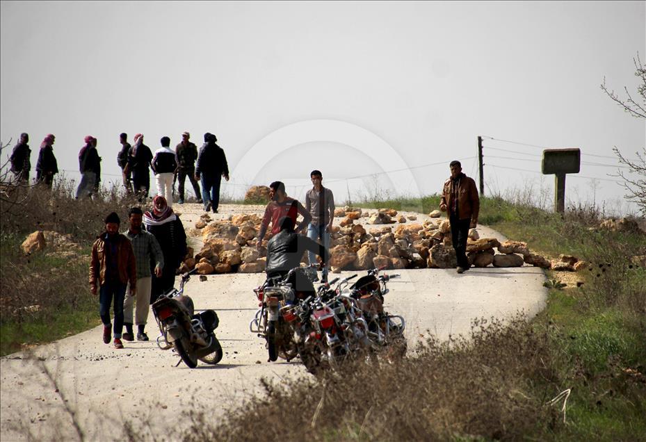 Ji Çiqlê Zeytûnê quwet hildan, YPG/PKK ji gundê xwe qewitandin
