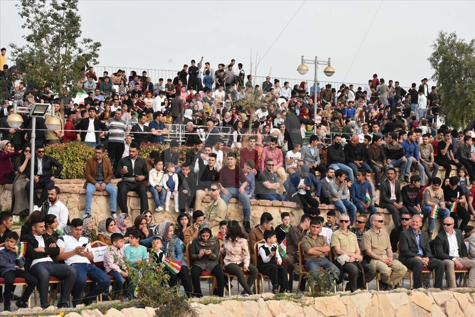 Celebraciones del festival Newroz en Irak