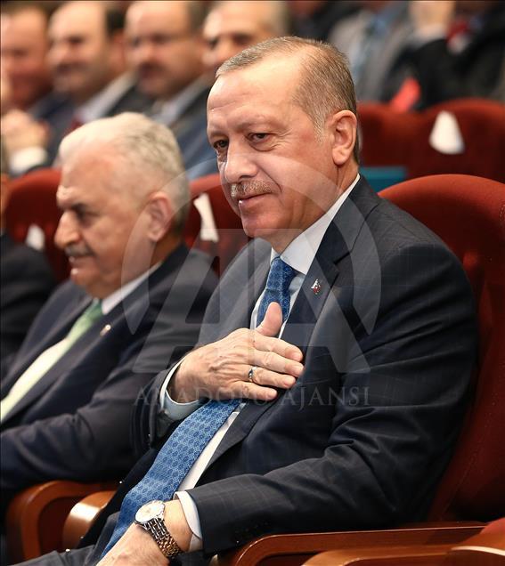 Erdoğan, "Milletimizle Birlikte Daha Yeşil Türkiye Buluşması"na katıldı 