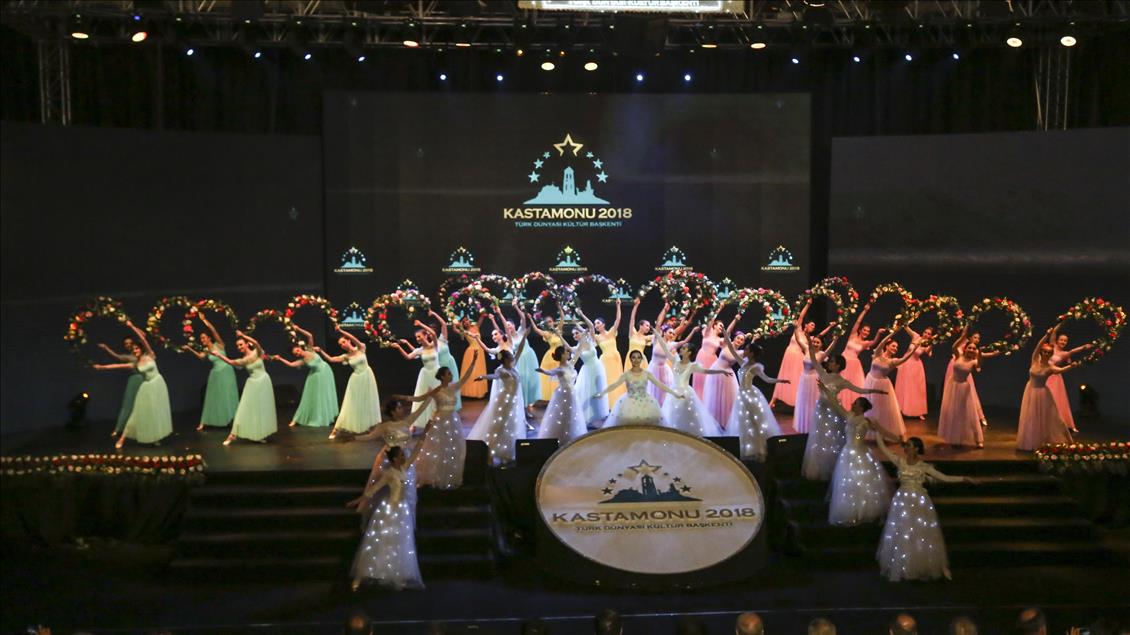 "Türk Dünyası 2018 Kültür Başkenti Kastamonu" programı açılış töreni