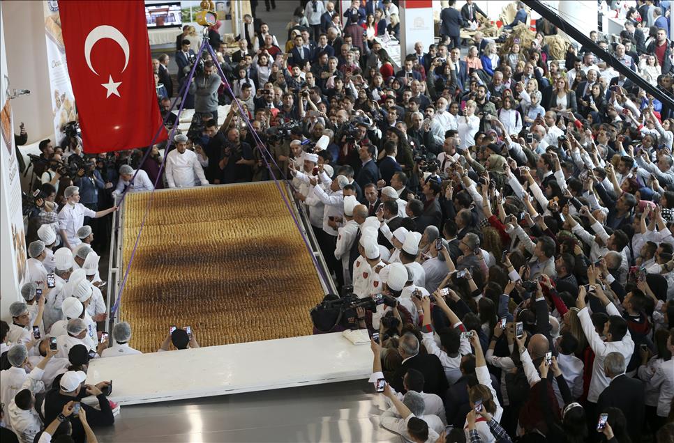 Turkish chefs break a new Guinness record