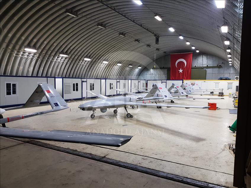 نقش کلیدی پهپادهای ساخت ترکیه در عملیات شاخه زیتون در عفرین
