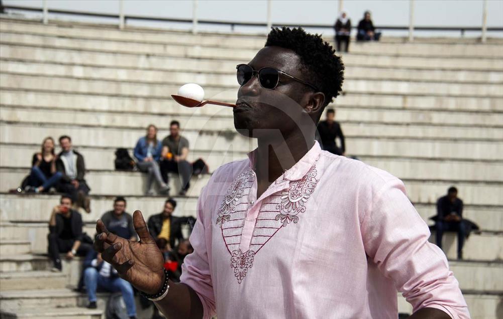 Los estudiantes extranjeros celebran las festividades del Nowruz en Turquía