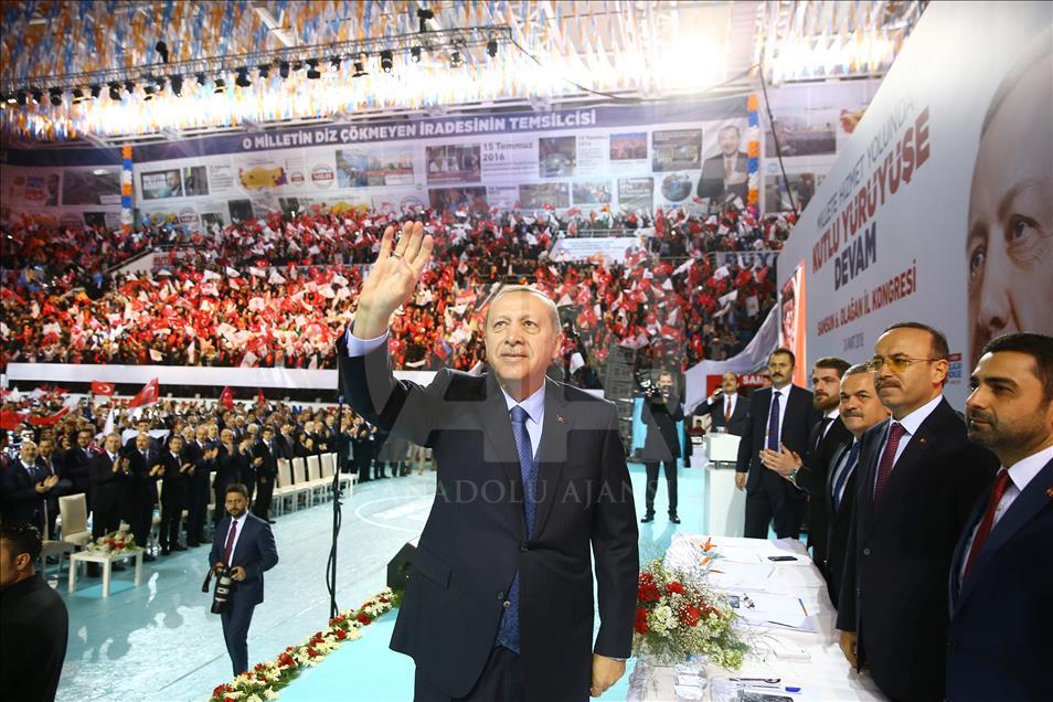 Cumhurbaşkanı ve AK Parti Genel Başkanı Erdoğan, Samsun'da