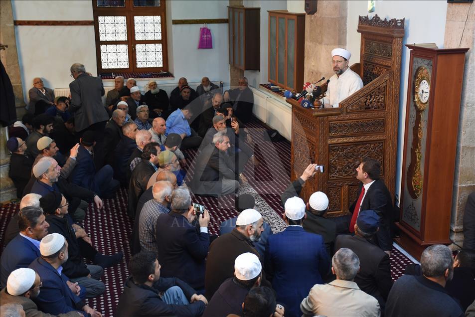 Diyanet İşleri Başkanı Erbaş, Malatya'da
