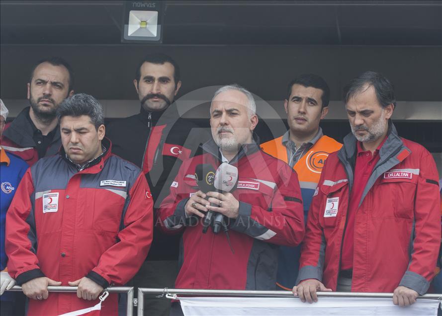 ادامه کمک بشردوستانه هلال احمر ترکیه به اهالی عفرین
