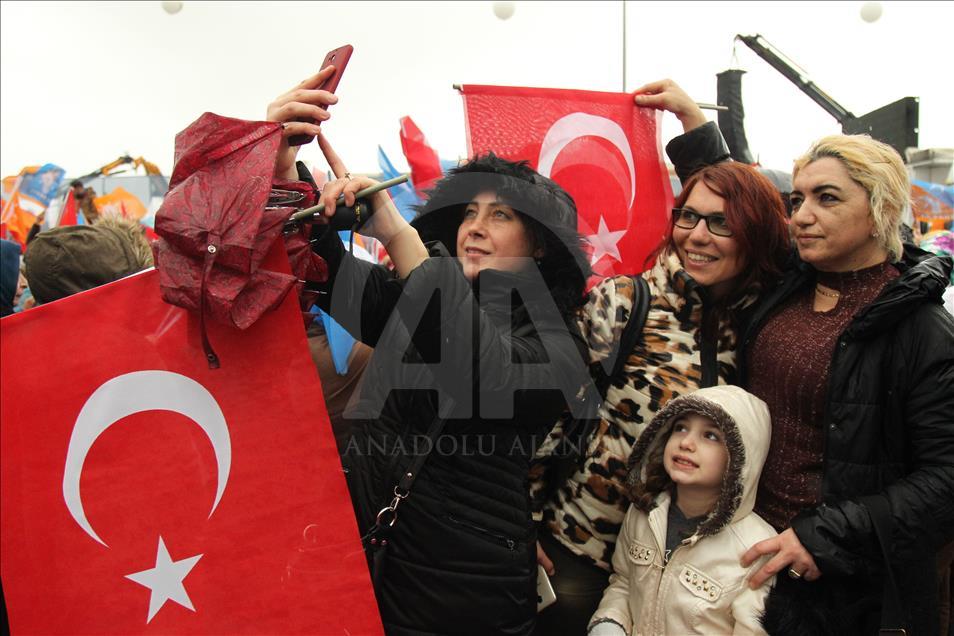 Cumhurbaşkanı Erdoğan Samsun'da
