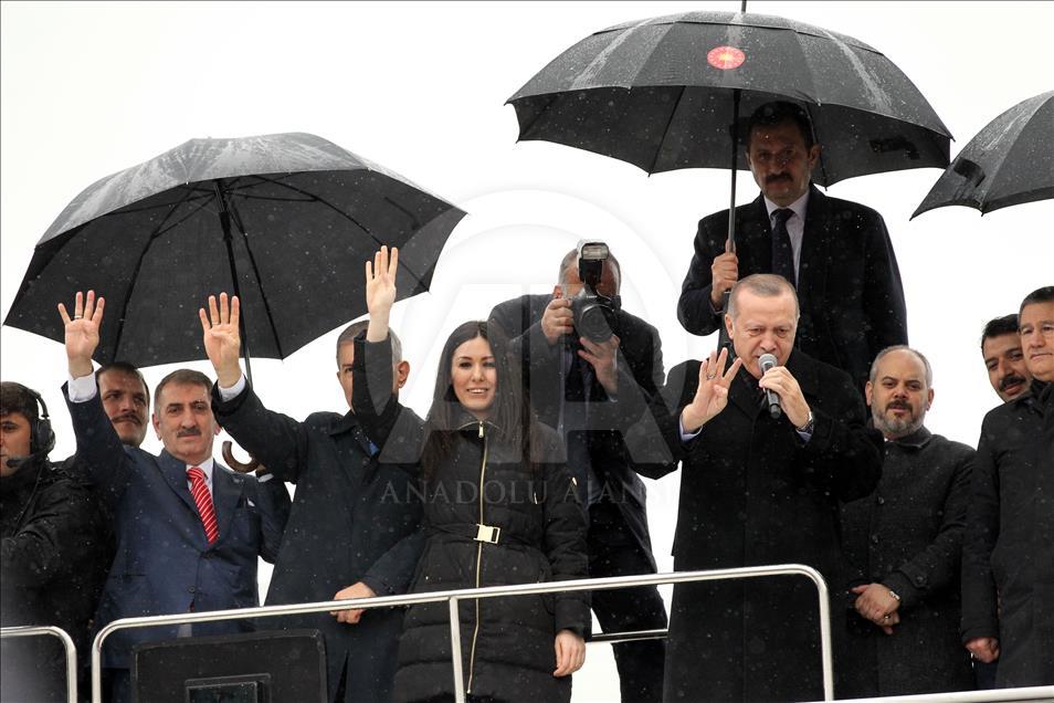 Cumhurbaşkanı Erdoğan Samsun'da