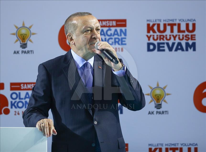 AK Parti Samsun 6. Olağan İl Kongresi