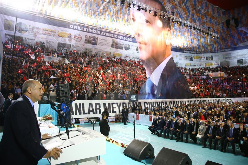 Cumhurbaşkanı ve AK Parti Genel Başkanı Erdoğan, Samsun'da