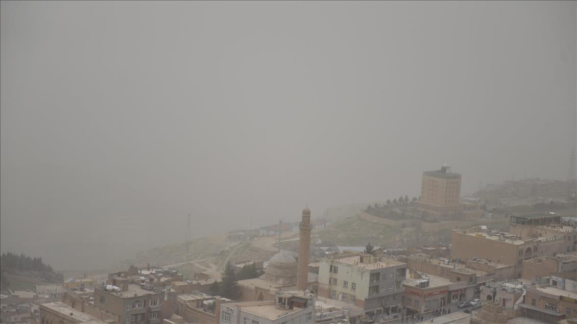 Mardin'de toz taşınımı 
