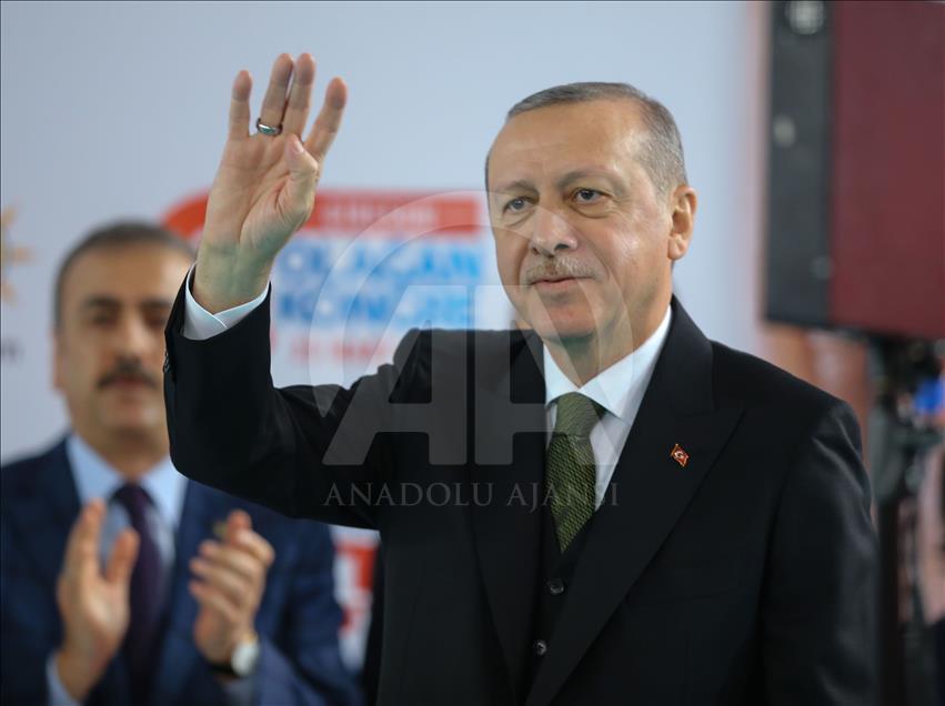 Erdoğan, AK Parti Giresun 6. Olağan İl Kongresi'ne katıldı 