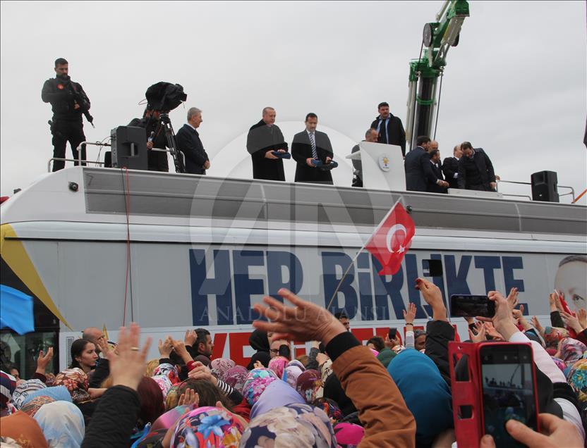 Erdoğan, AK Parti Giresun 6. Olağan İl Kongresi'ne katıldı 