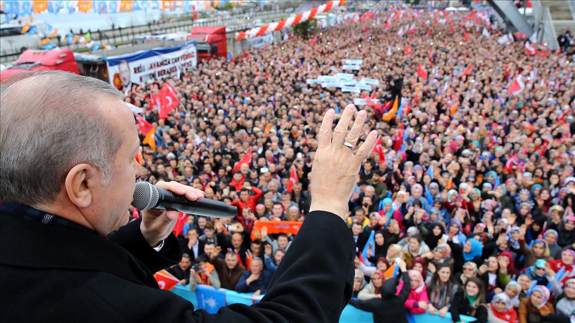 Erdoğan, AK Parti Giresun 6. Olağan İl Kongresi'ne katıldı 