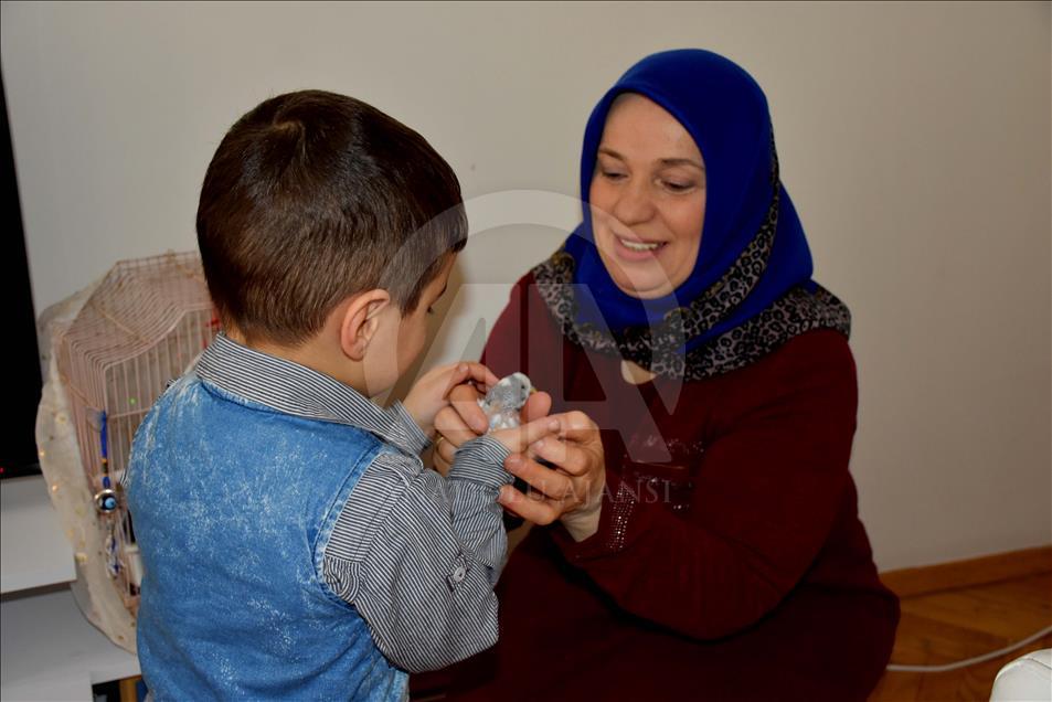 Kalabalık aile özlemini "Koruyucu aile" ile gideriyorlar