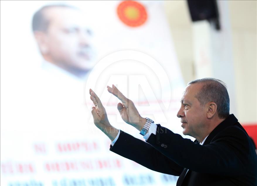 Erdoğan, AK Parti Giresun 6. Olağan İl Kongresi'ne katıldı 