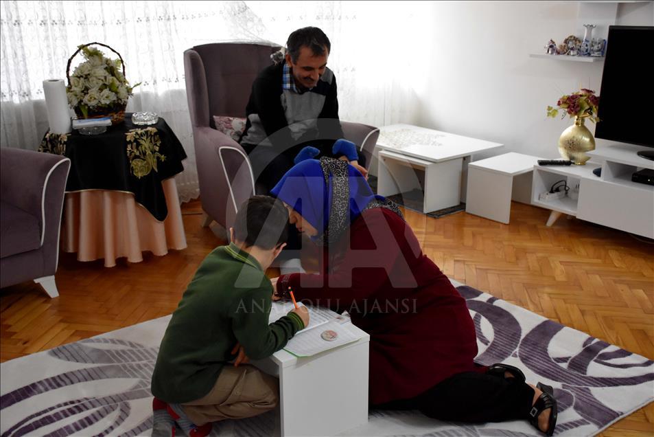 Kalabalık aile özlemini "Koruyucu aile" ile gideriyorlar