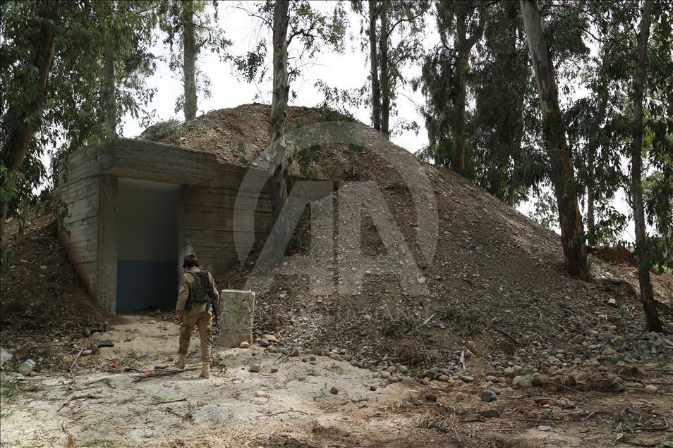 Afrin'de YPG/PKK'nın sözde özel kuvvetler üssü bulundu