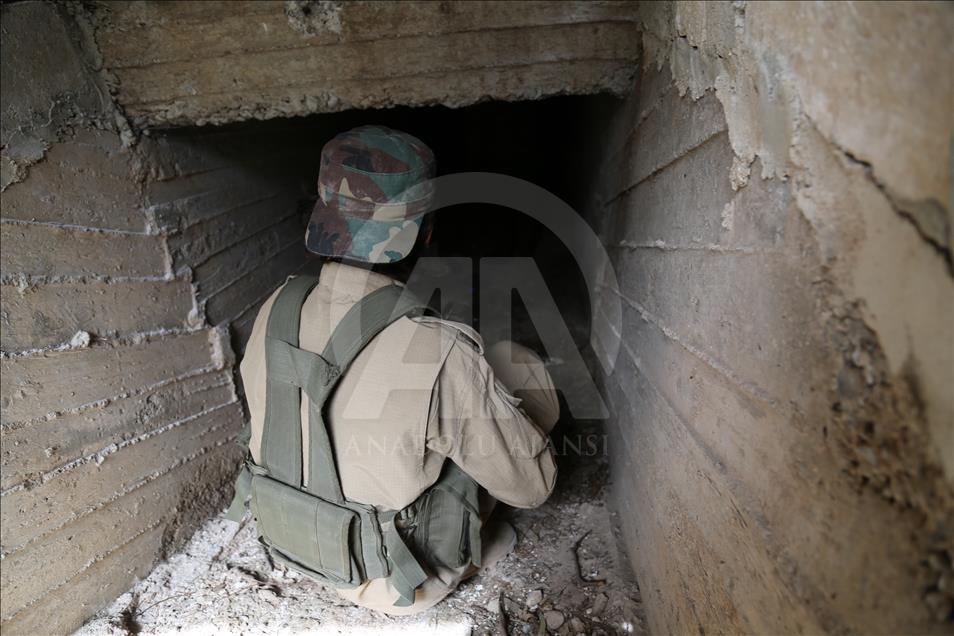 Afrin'de YPG/PKK'nın sözde özel kuvvetler üssü bulundu