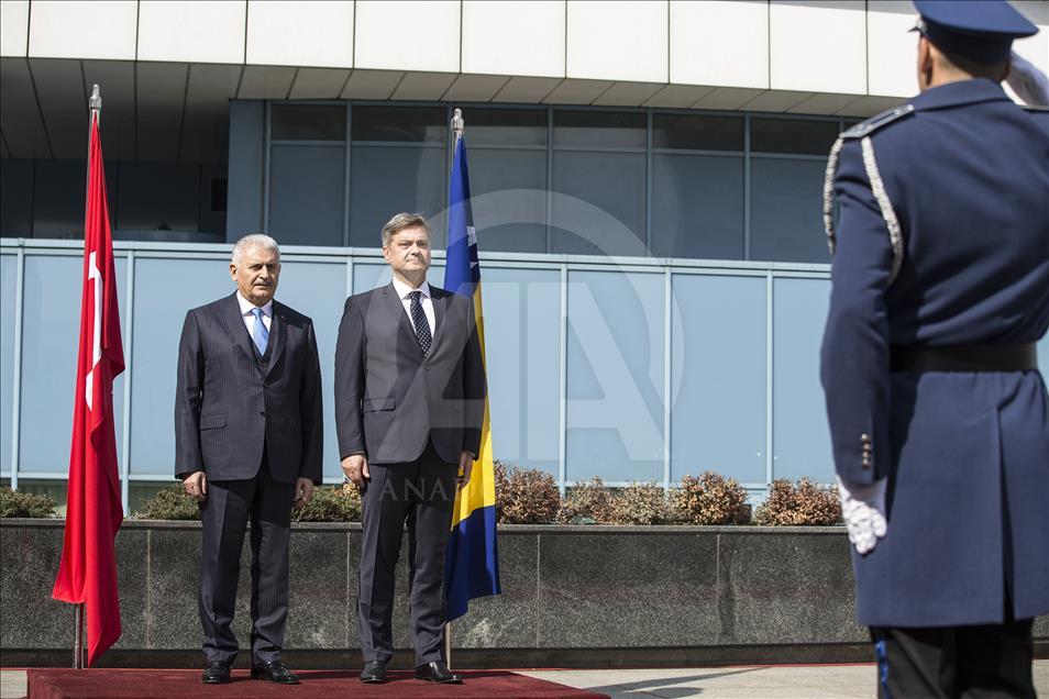 Başbakan Binali Yıldırım Bosna Hersek'te