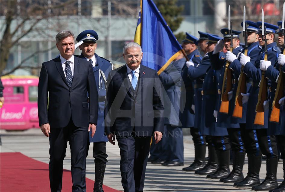 Başbakan Yıldırım Bosna Hersek'te