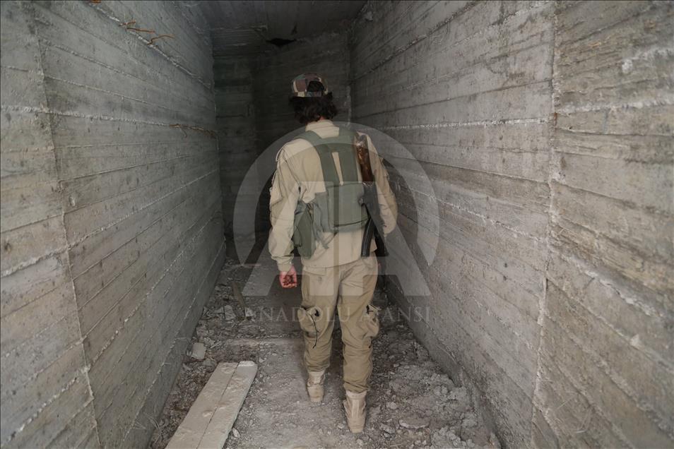 Afrin'de YPG/PKK'nın sözde özel kuvvetler üssü bulundu