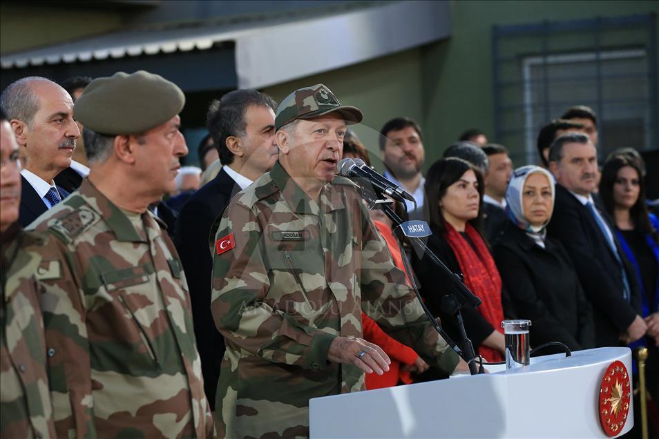 Cumhurbaşkanı Erdoğan Hatay'da