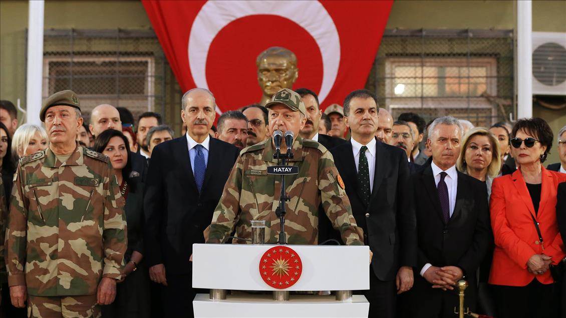 Cumhurbaşkanı Erdoğan Hatay'da