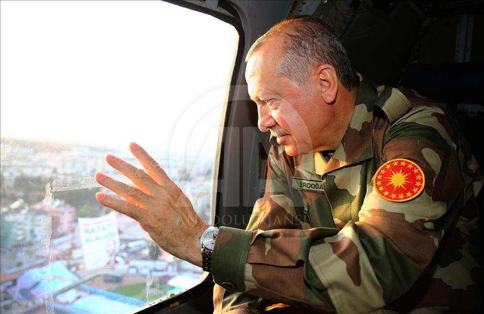 Cumhurbaşkanı Erdoğan Hatay'da