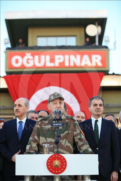 Cumhurbaşkanı Erdoğan Hatay'da