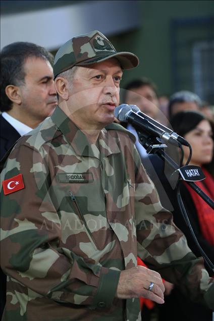 Cumhurbaşkanı Erdoğan Hatay'da