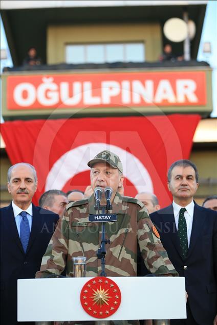 Cumhurbaşkanı Erdoğan Hatay'da