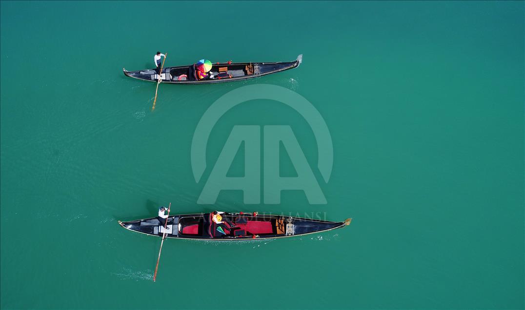 seyhan nehri gokyuzunden goruntulendi