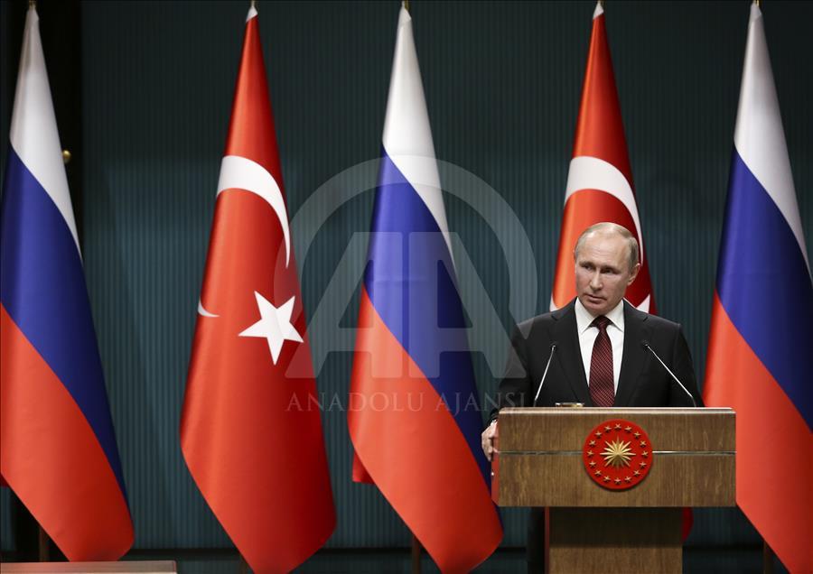 Erdogan - Putin mengadakan konferensi pers di Ankara