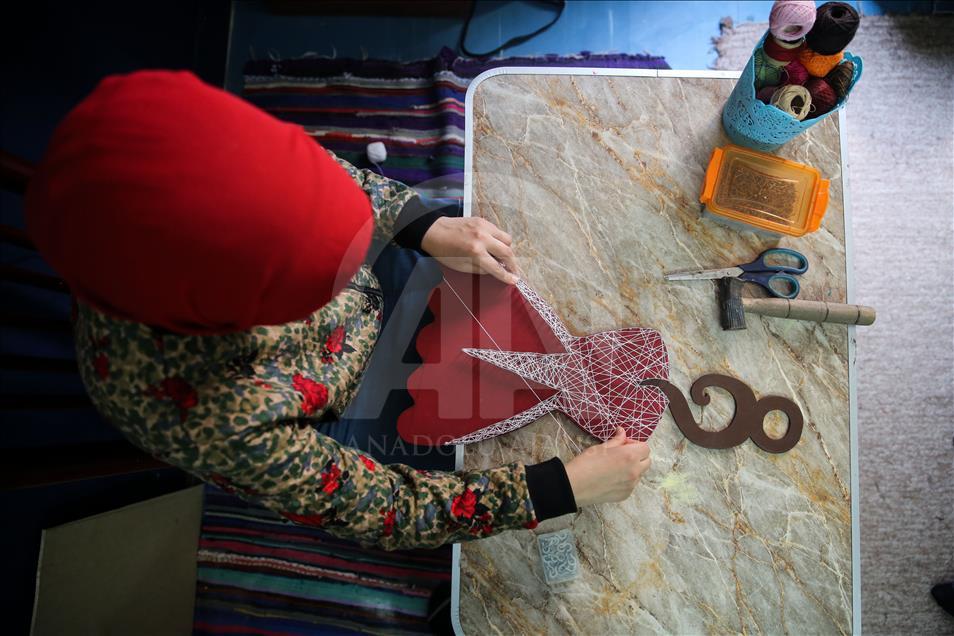 Egypte: Le string art, une activité de plus en plus attractive ...