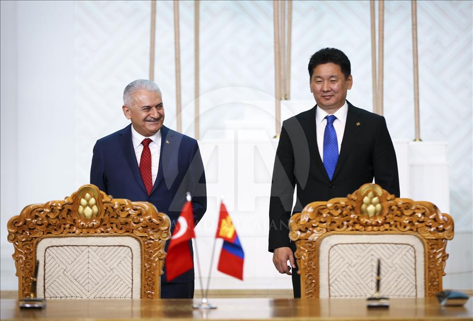Türkiye ile Moğolistan arasında 7 anlaşma imzaladı