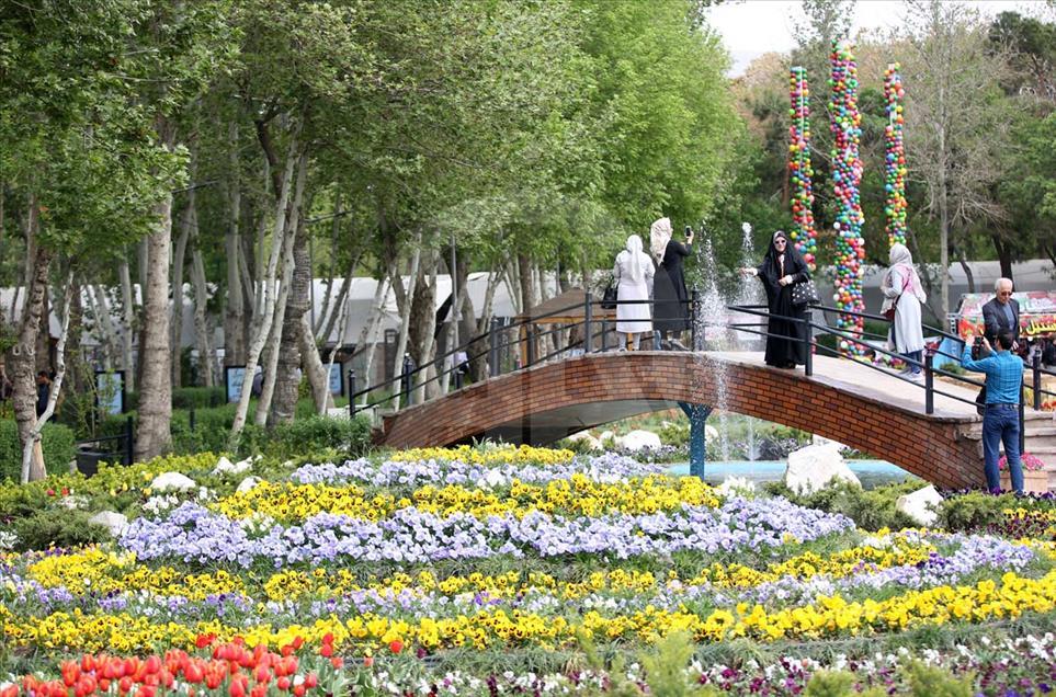 Comenzó el Sexto Festival de Tulipanes en Irán