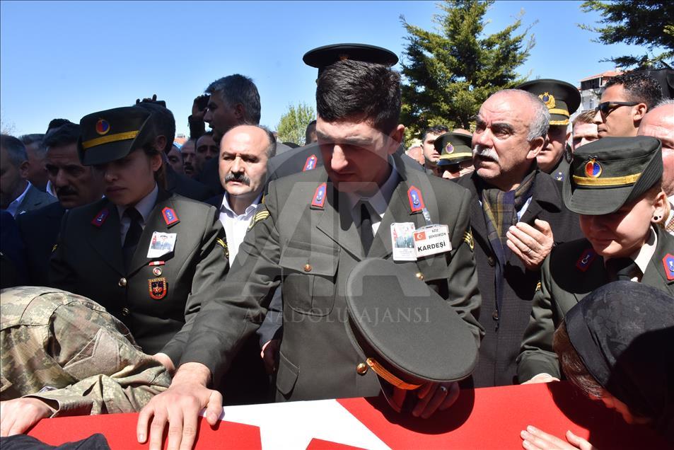 Şehit Pehlivan son yolculuğuna uğurlandı