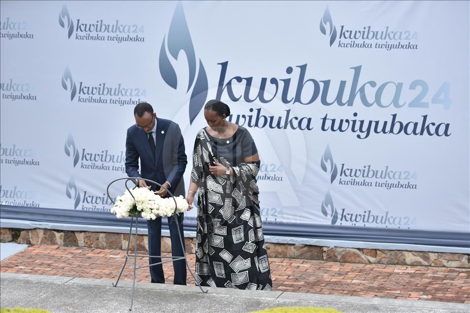 Conmemoración de los 24 años del genocidio de Ruanda